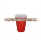 2017 new design 16oz Disposable Plastic Red Beer Pong Cup for Party