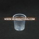 Disposable plastic wine tasting cup/disposable plastic cups