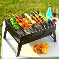 Chinese Portable Folding Charcoal Korean BBQ Grill Table for Outdoor Camping for sale