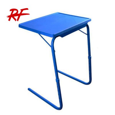 multi function blue adjustable table