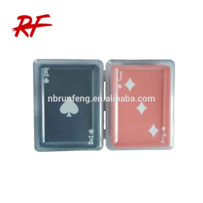 high quality waterproof plastic playing cards/waterproof playing cards custom plastic playing cards