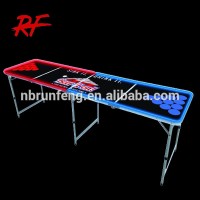 led beer pong table ,custom led folding beer table with led