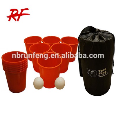 custom logo Giant Yard Pong/ BucketBall Game Set