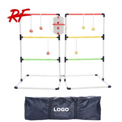 outdoor ladder toss ball game set