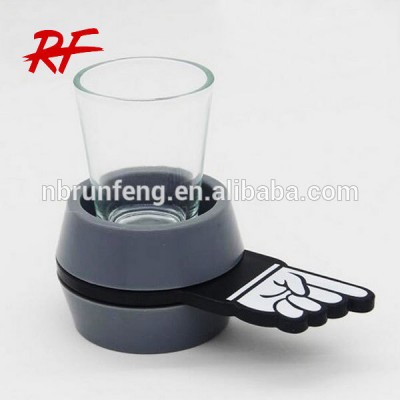 arrow shot drinking game gifts/ spinning shot glass shot spinner