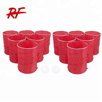 outdoor/indoor sport 6 pong cups tailgate games